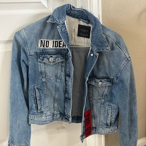 Zara jean jacket
